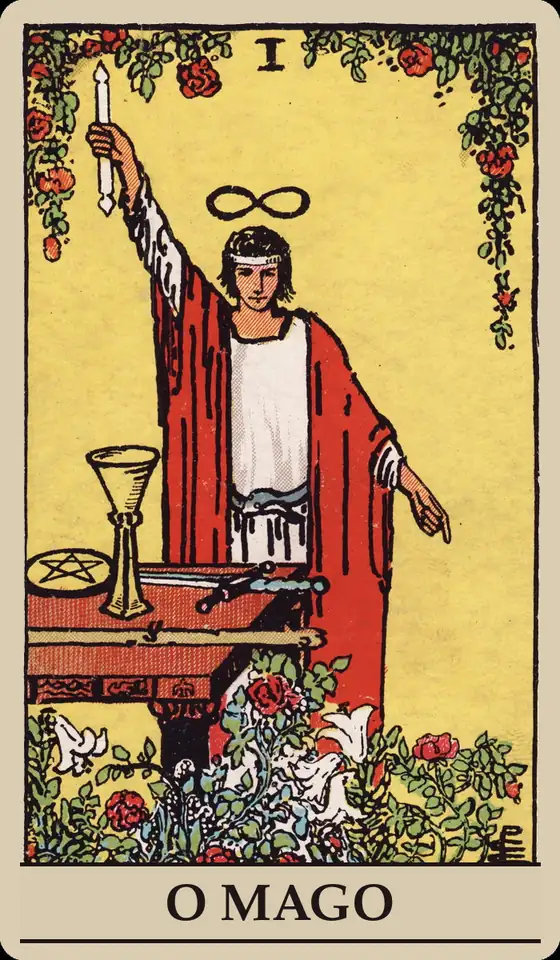 Carta O Mago
