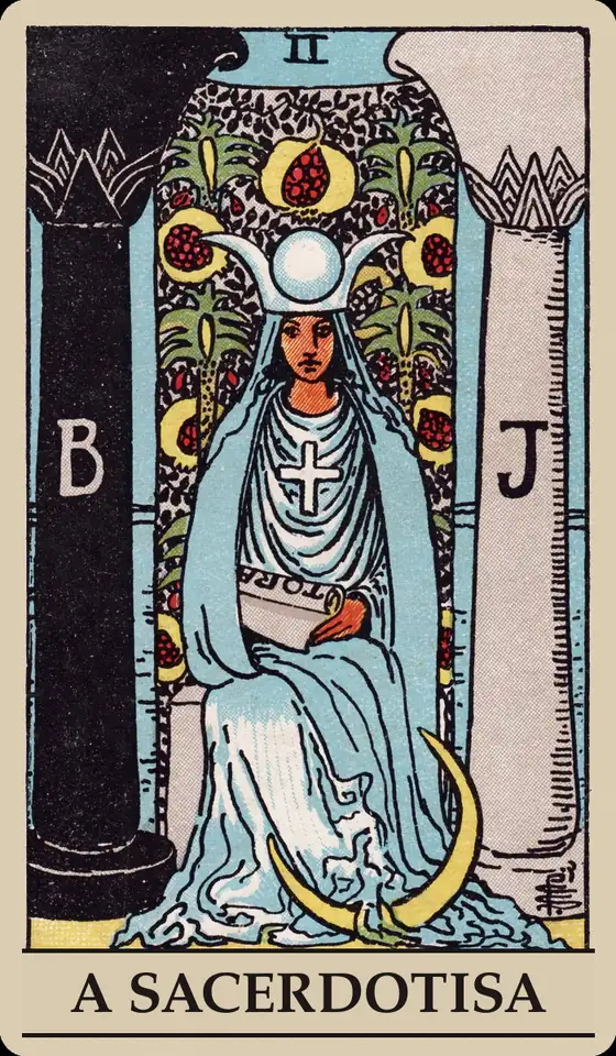 Carta A Sacerdotisa