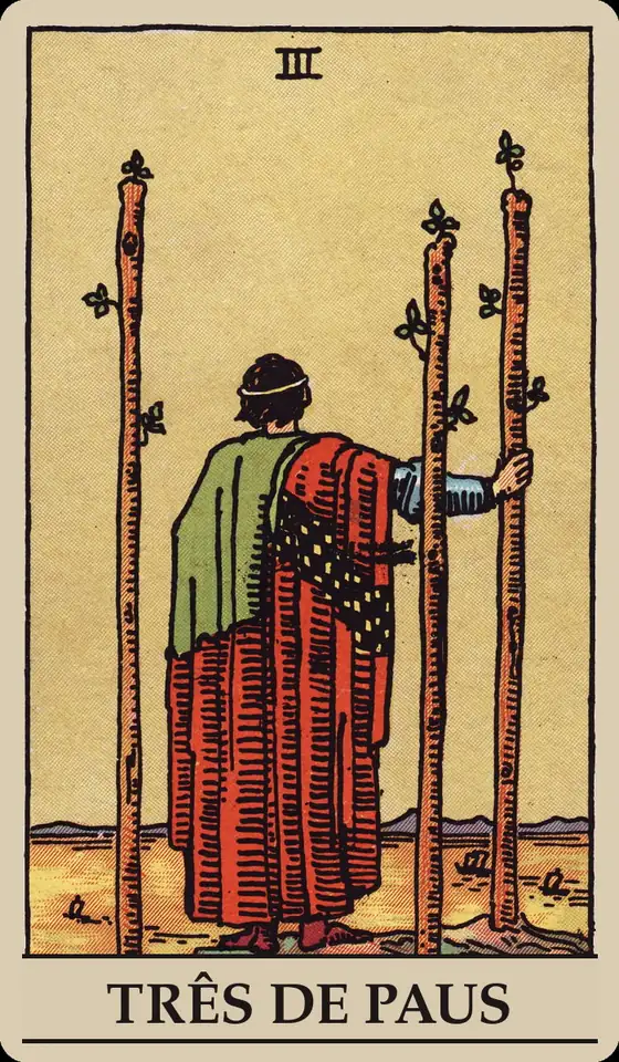 Carta Três de Paus