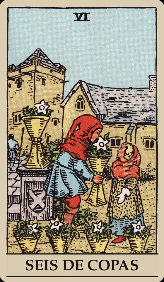 Carta Seis de Copas